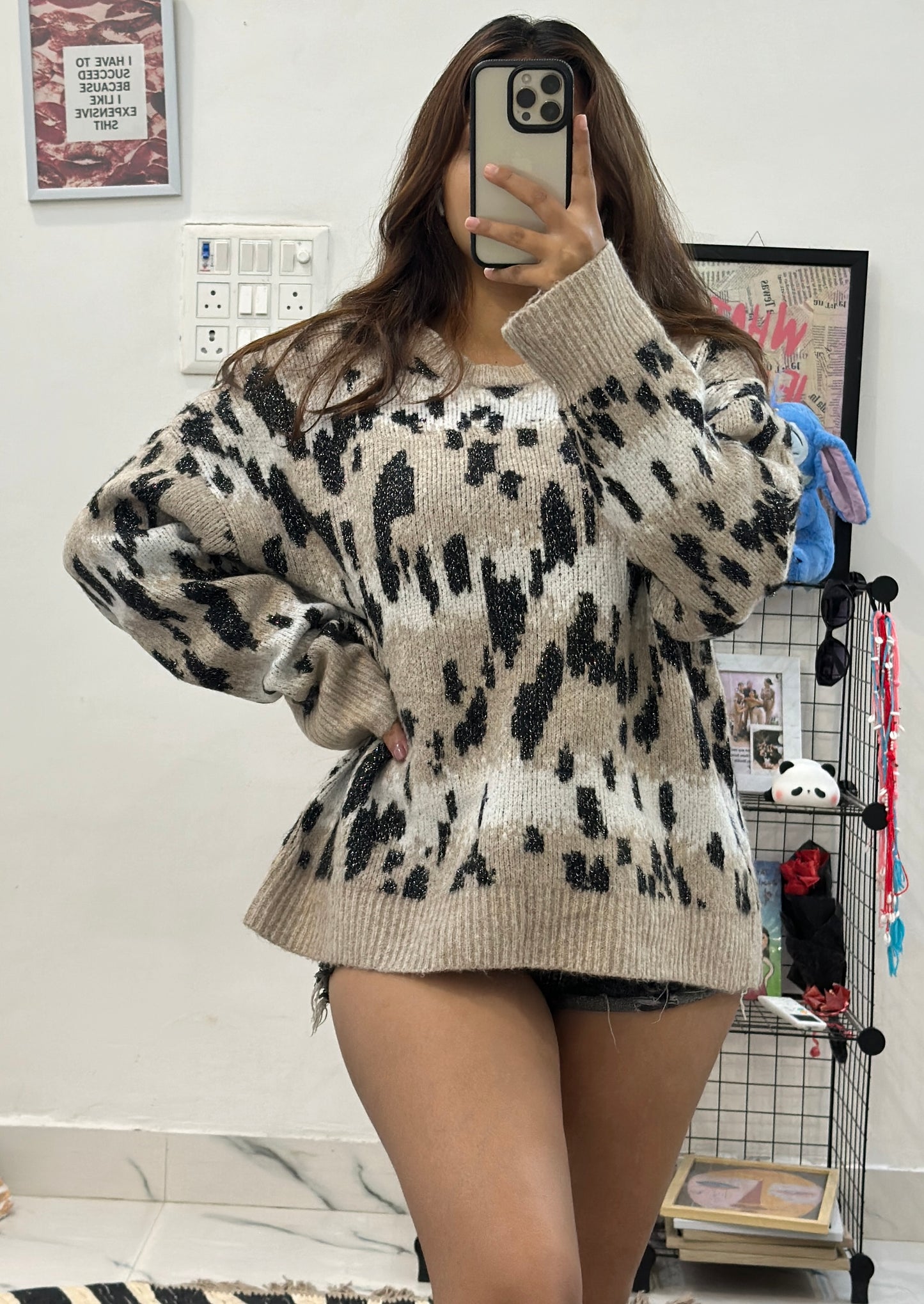 Oversized Korean sweater (44-46)