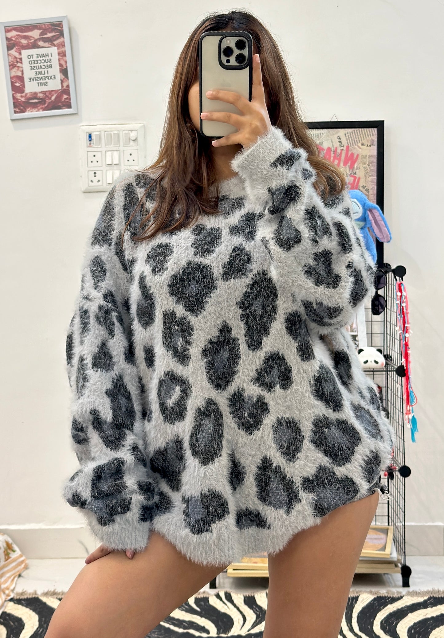 Oversized Korean sweater (42-46)