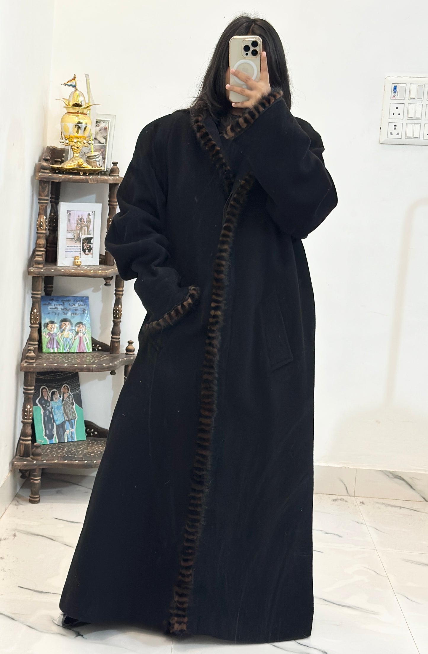 Heavy long coat (40-42)