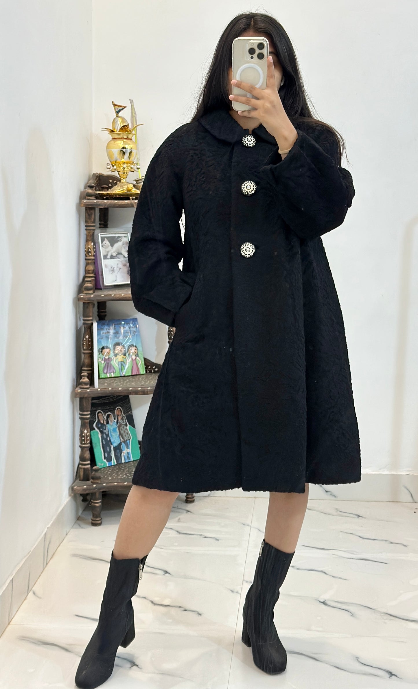 Korean long coat (32-34)