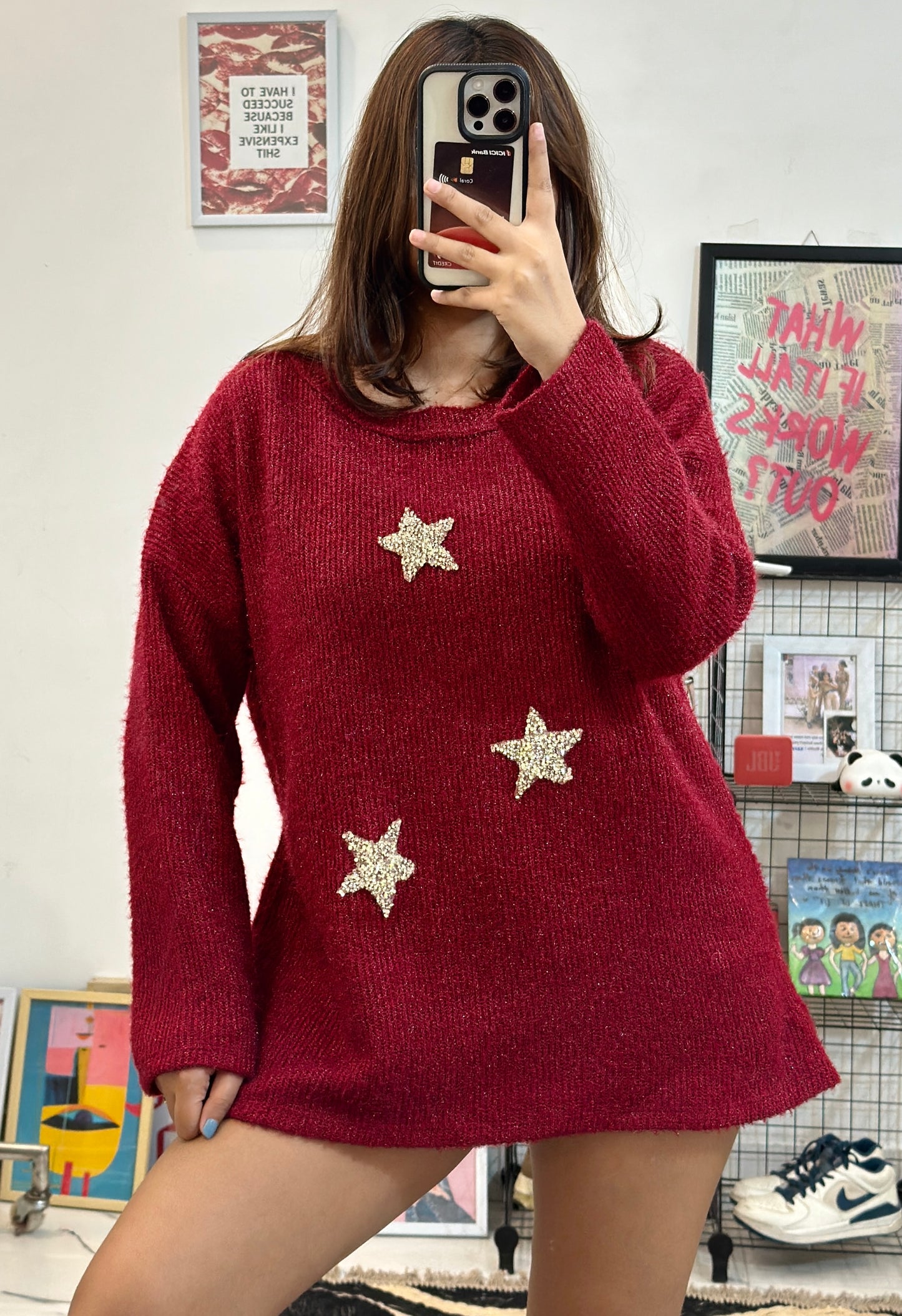 Oversized Korean sweater (40-42)