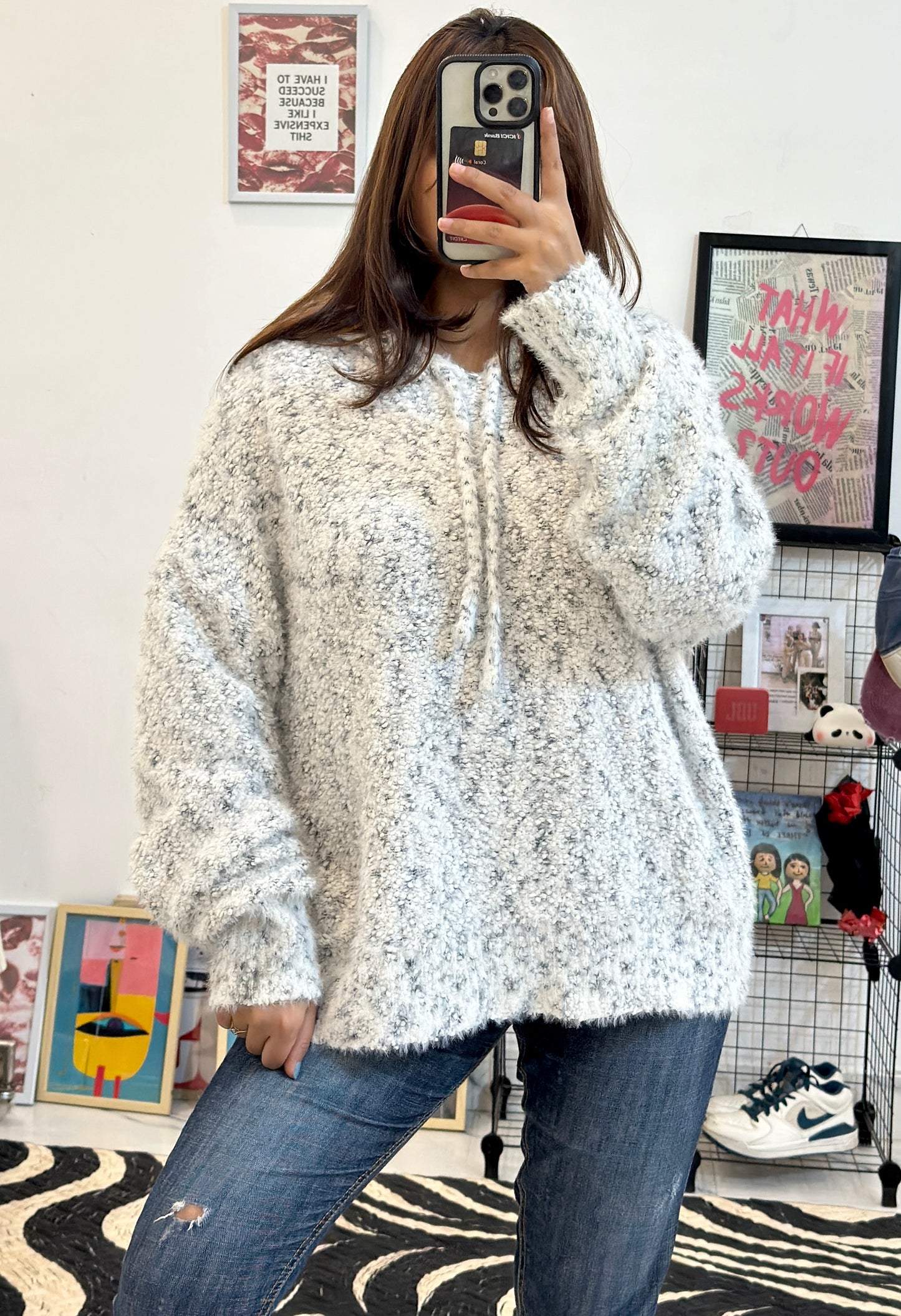 Oversized Korean sweater (44-46)