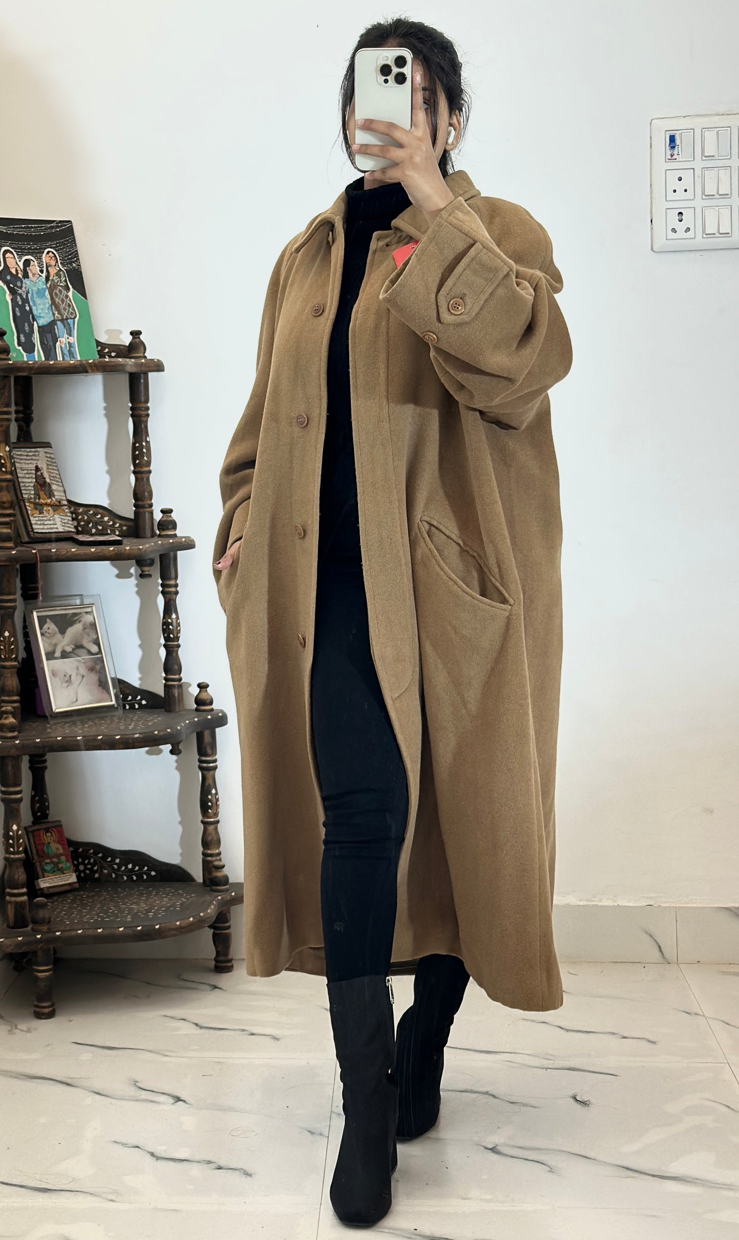 Plus size overcoat (3XL upto 50)