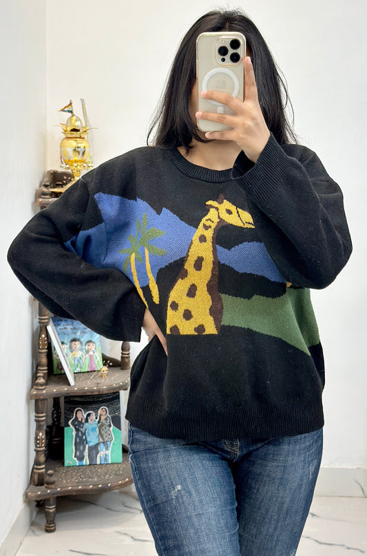 Oversized Korean sweater (34-38)