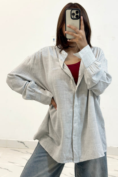 Oversized linen shirt (40-42)