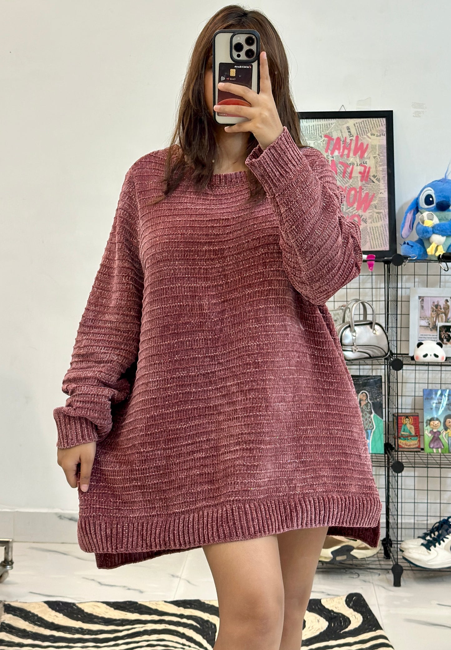 Oversized Chanel sweater (44-46)