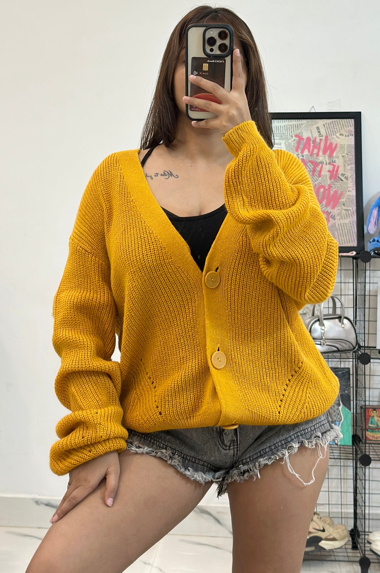 Oversized cardigan (40-42)