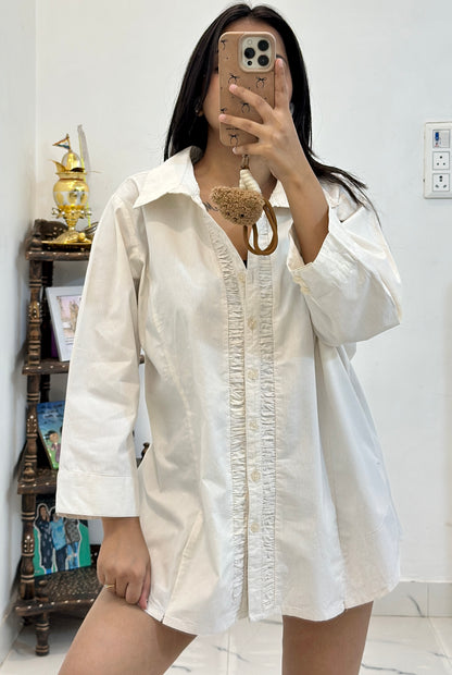Oversized cotton shirt (40-42)