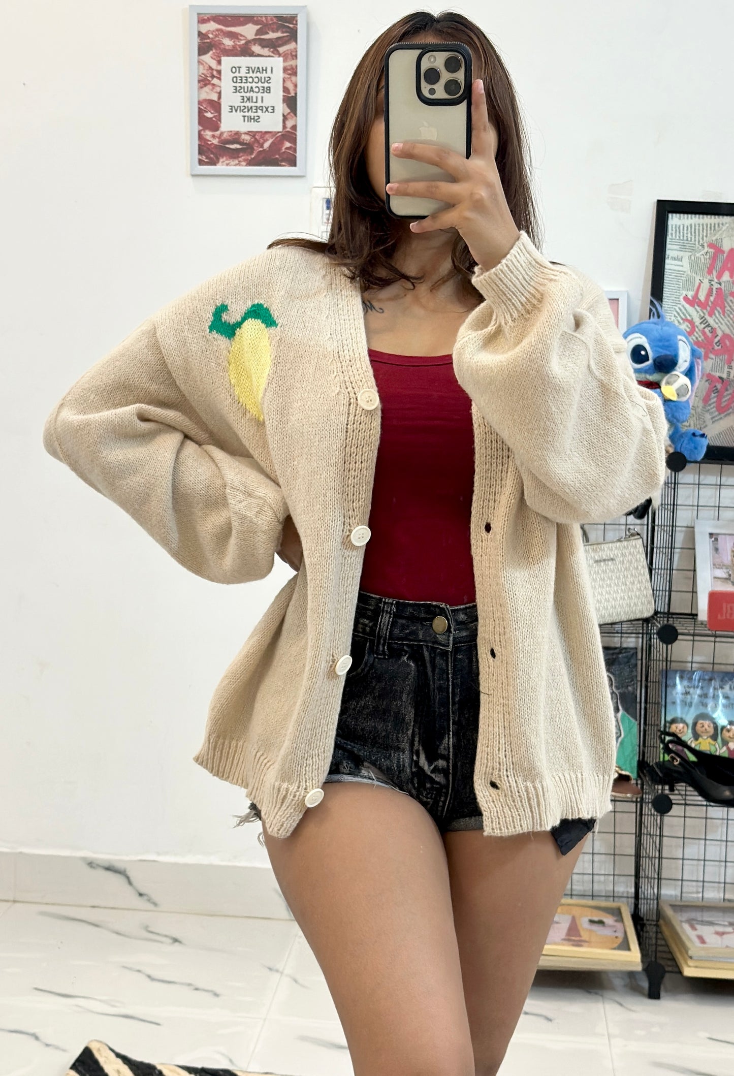 Oversized Korean cardigan (42-44)