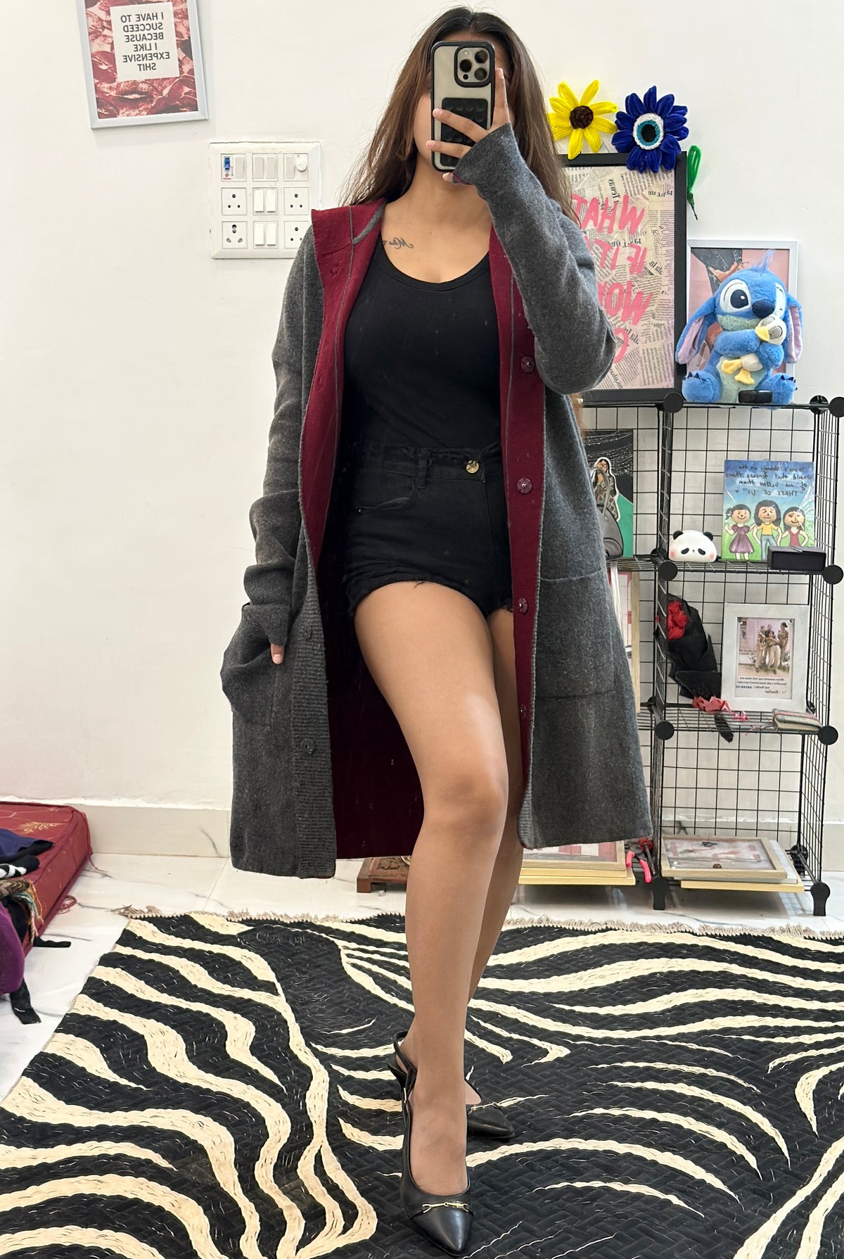 Heavy long shrug (34-38)