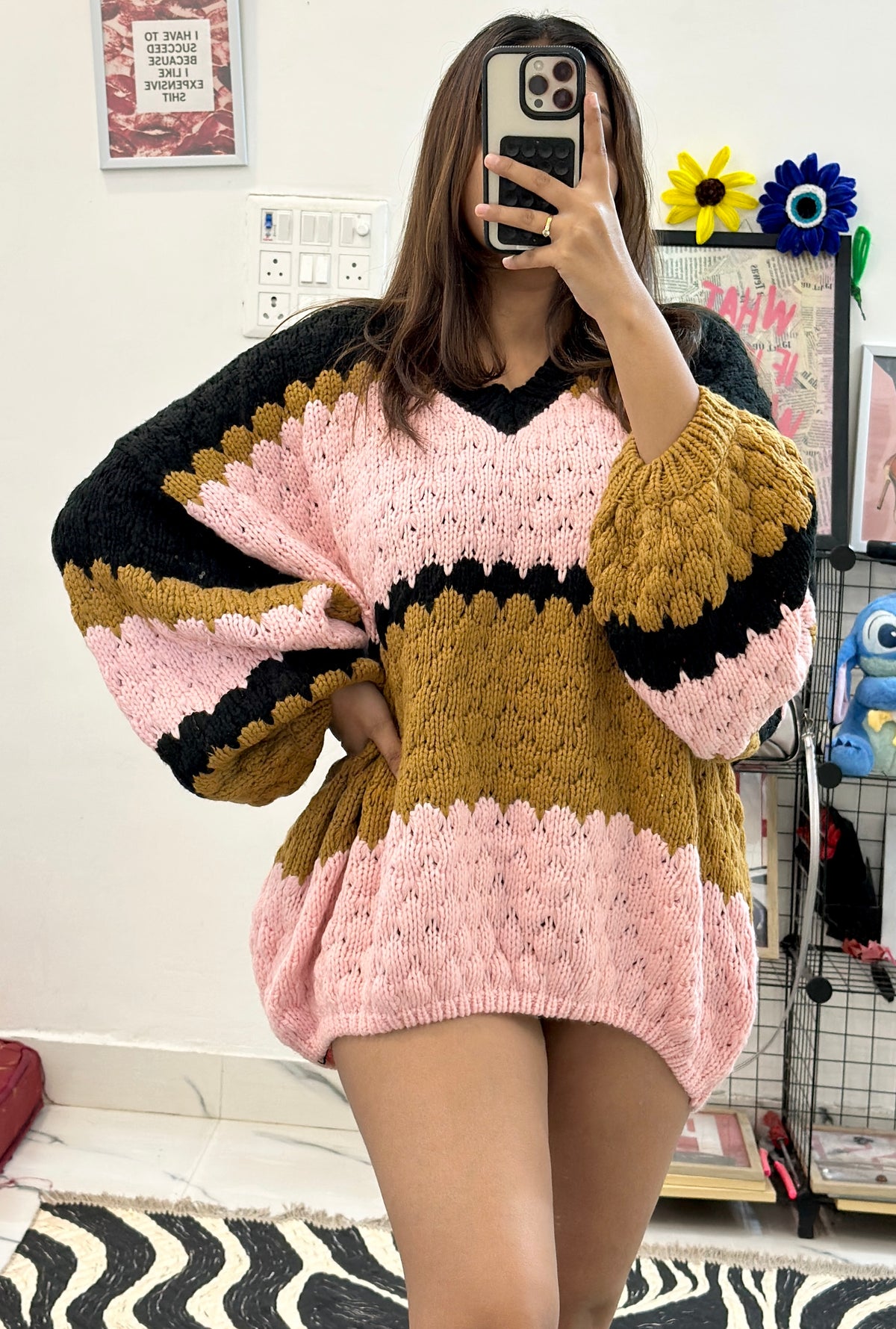 Oversized pretty sweater (46-50)