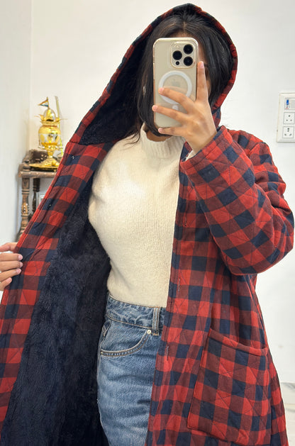 Heavy long coat (40-42)