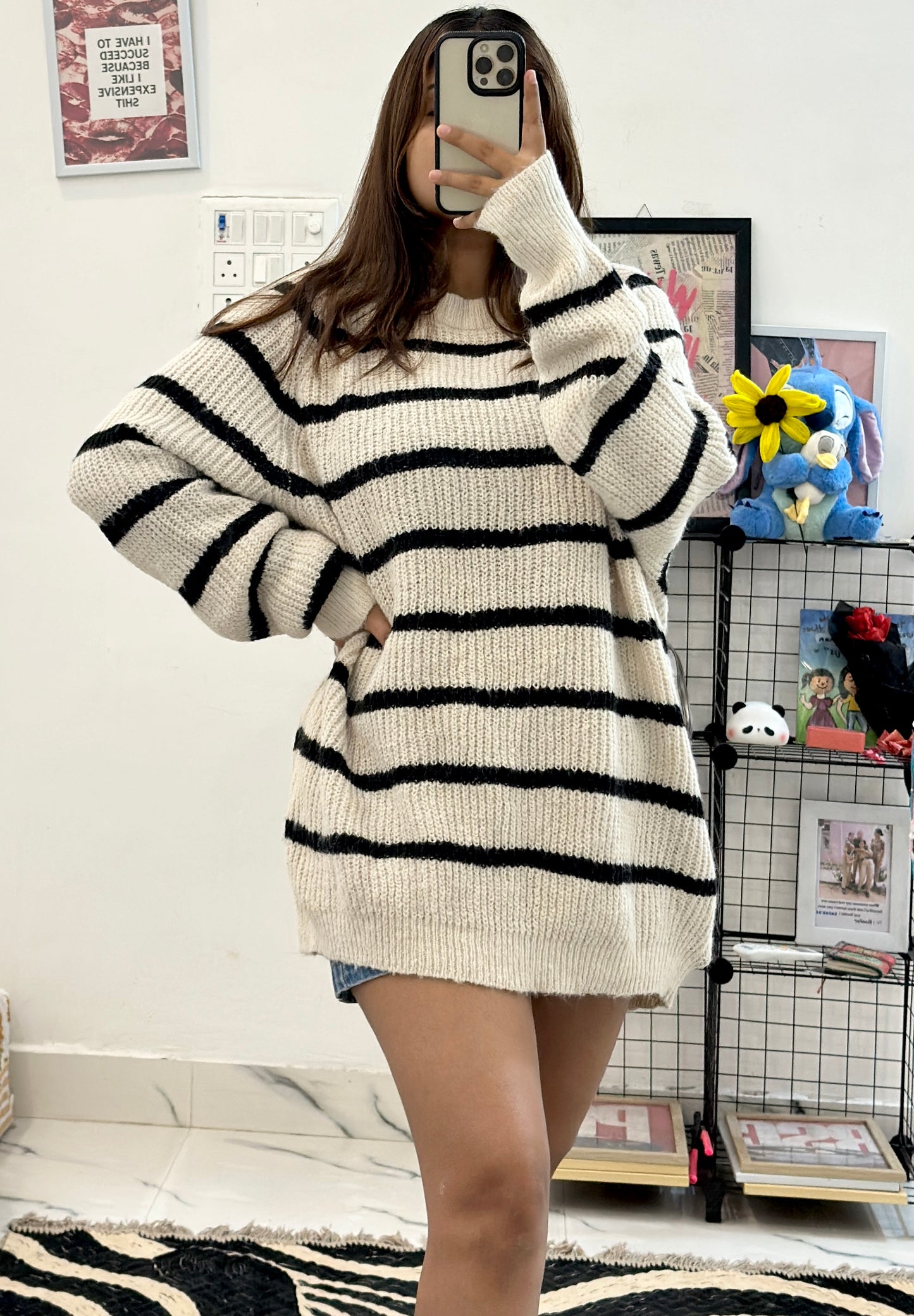 Oversized Korean sweater (42-44)