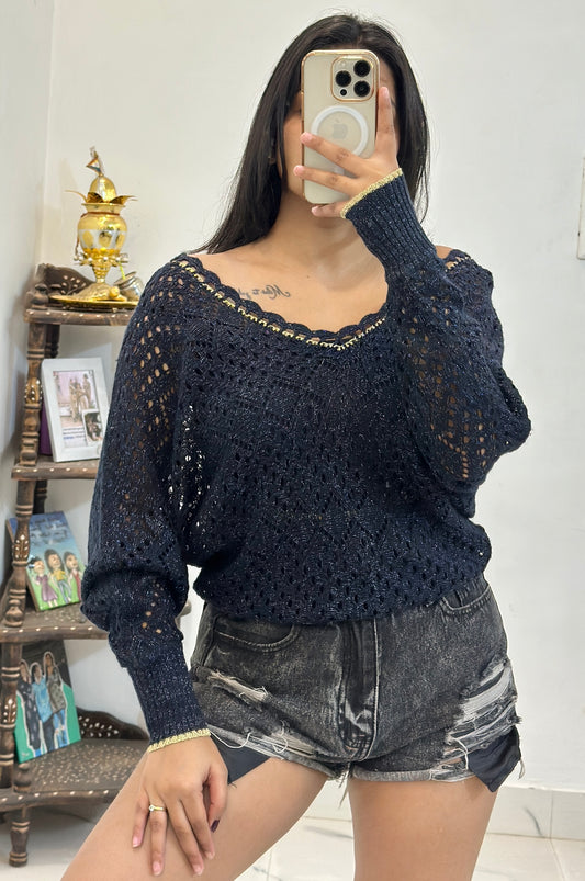 Crochet oversized top (42-44)