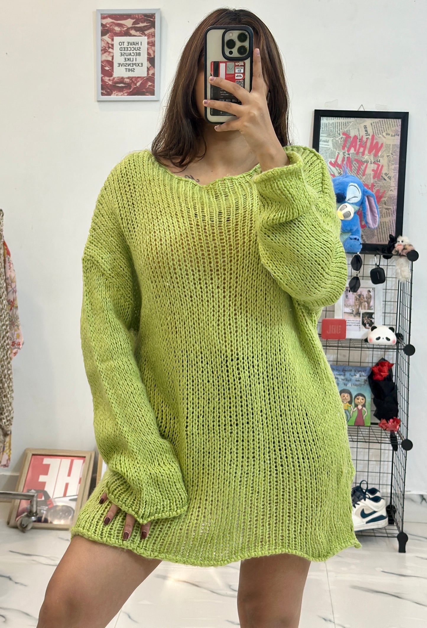 Oversized Korean sweater (42-44)