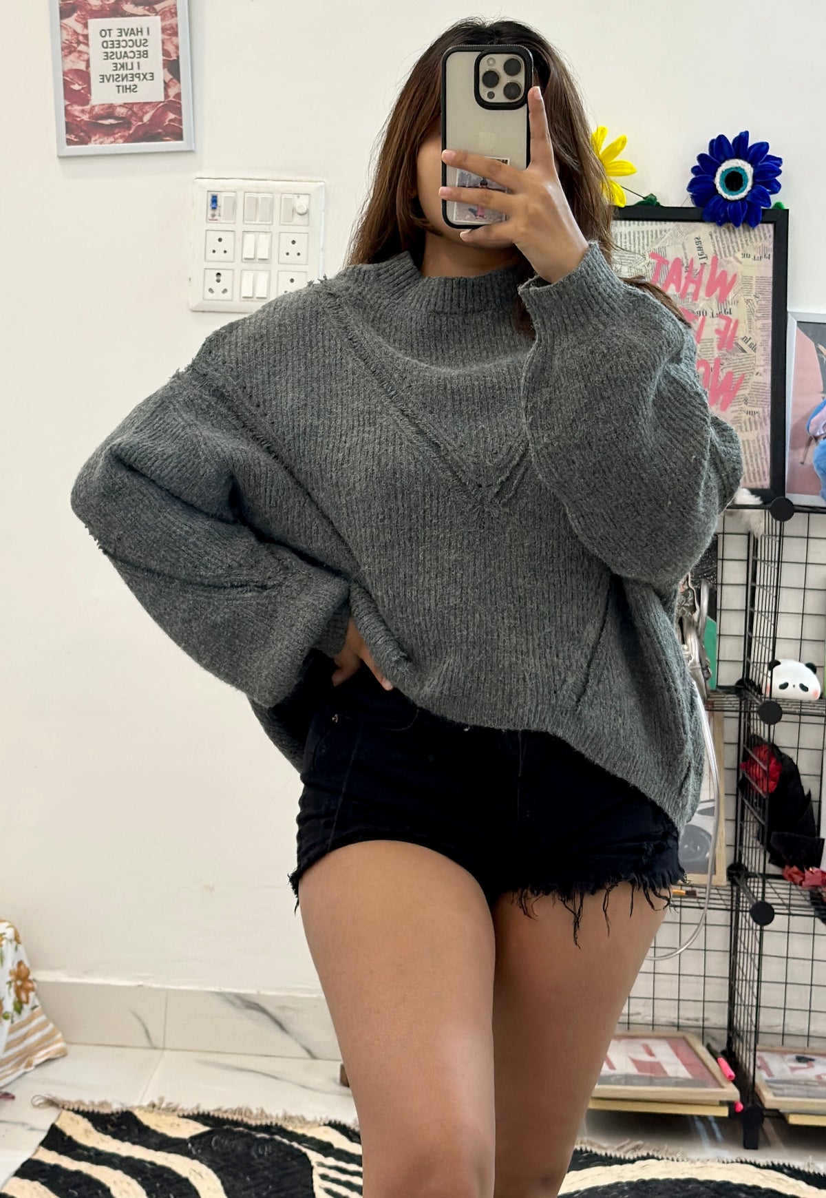 Oversized Korean sweater (42-44)