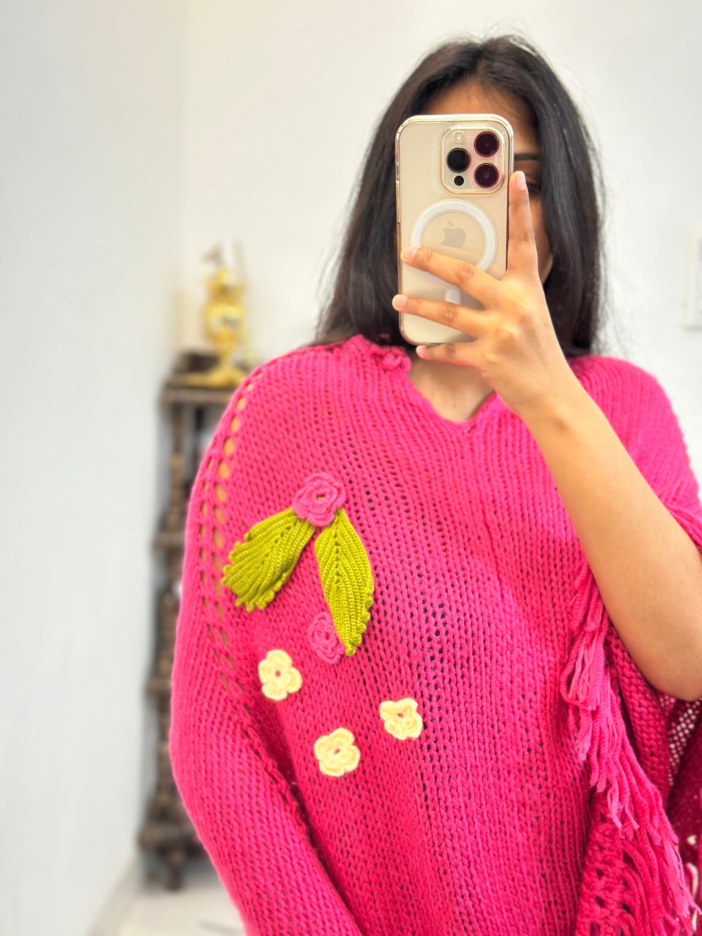Prettiest embroidered poncho