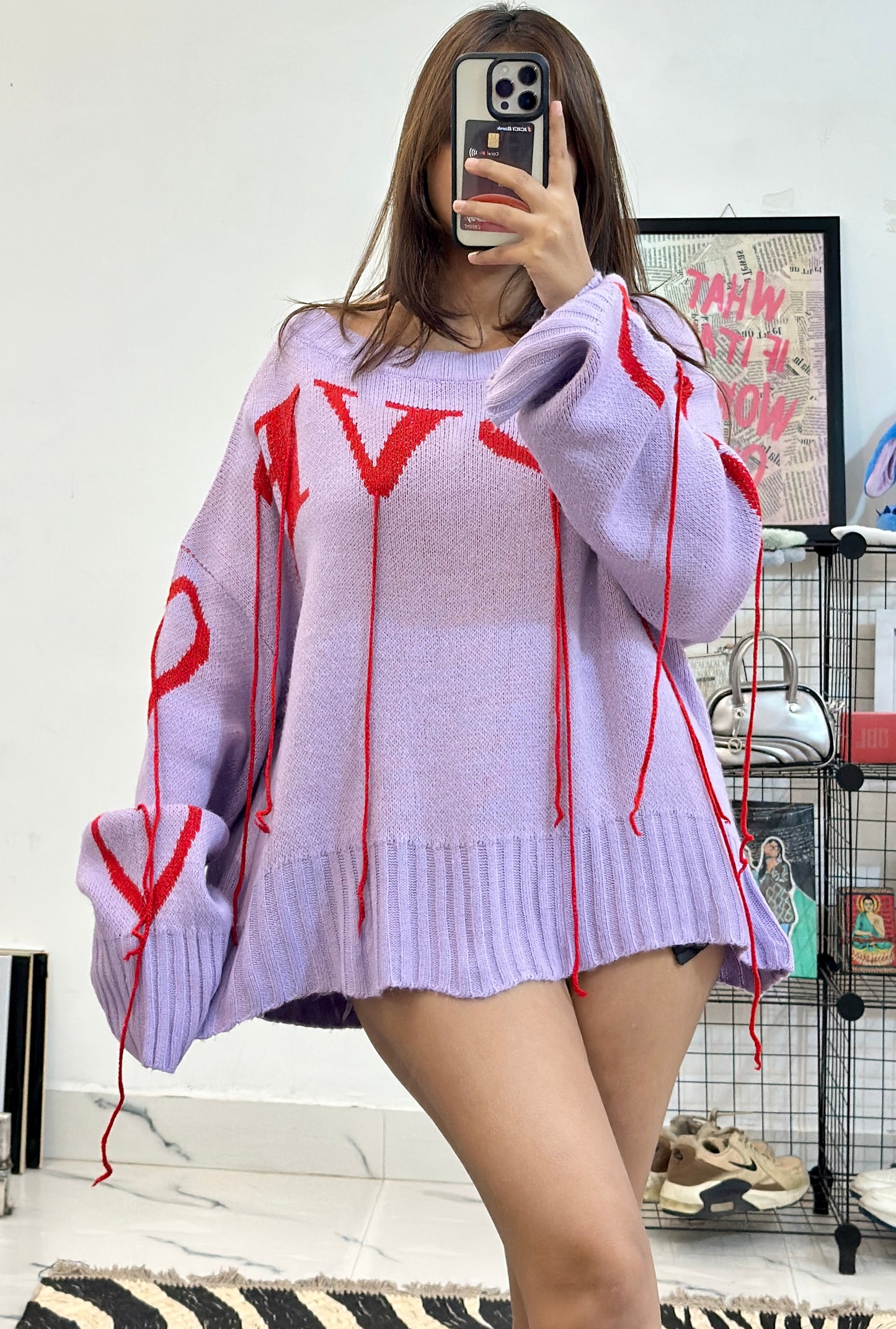 Oversized Korean sweater (48-50)