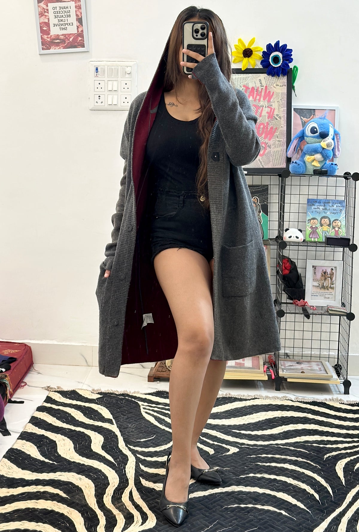 Heavy long shrug (34-38)