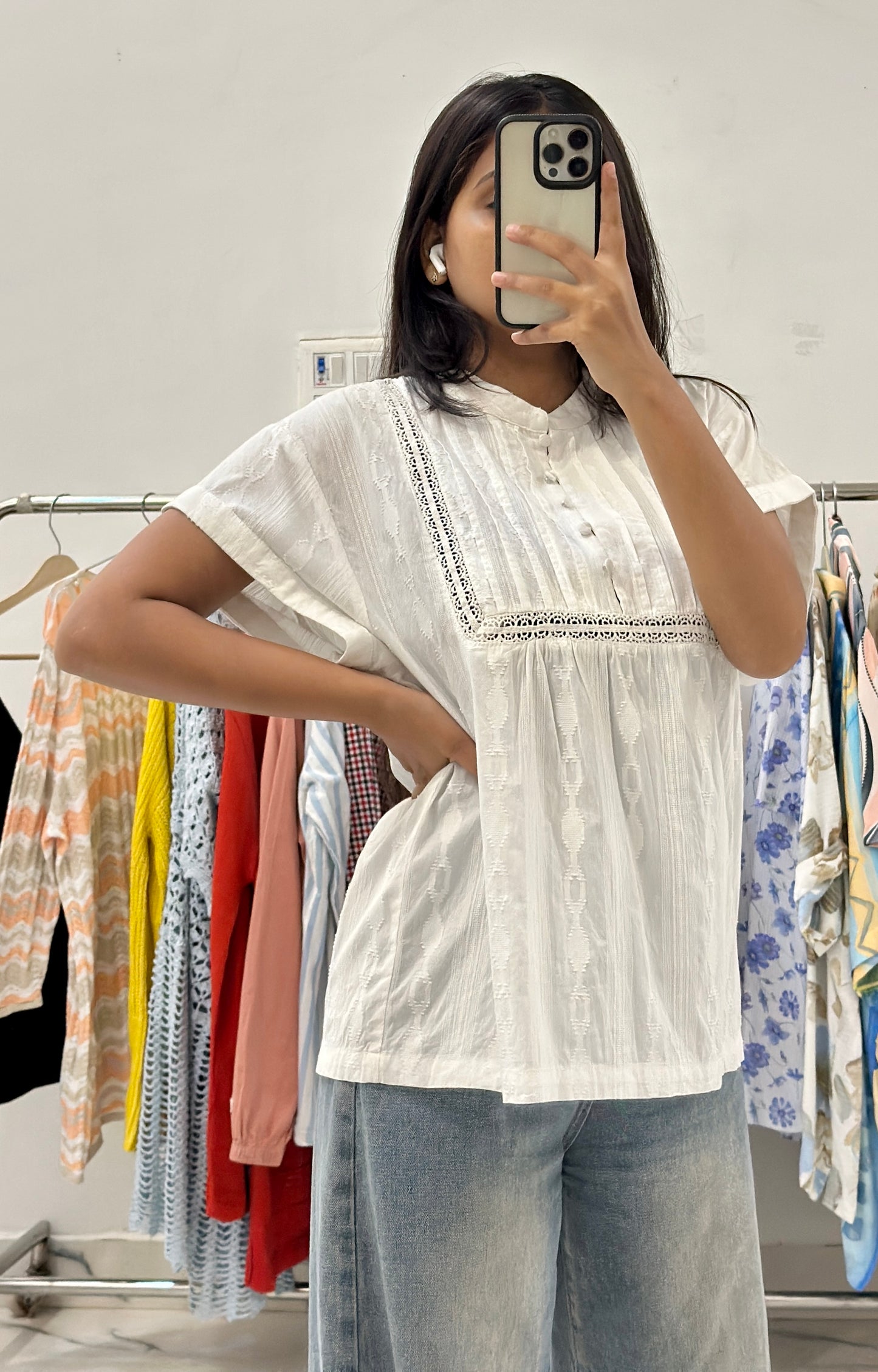 Oversized cotton top (40-42)