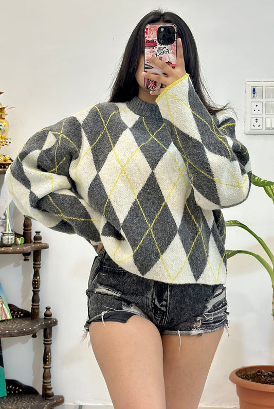 Oversized Korean sweater (46-48)