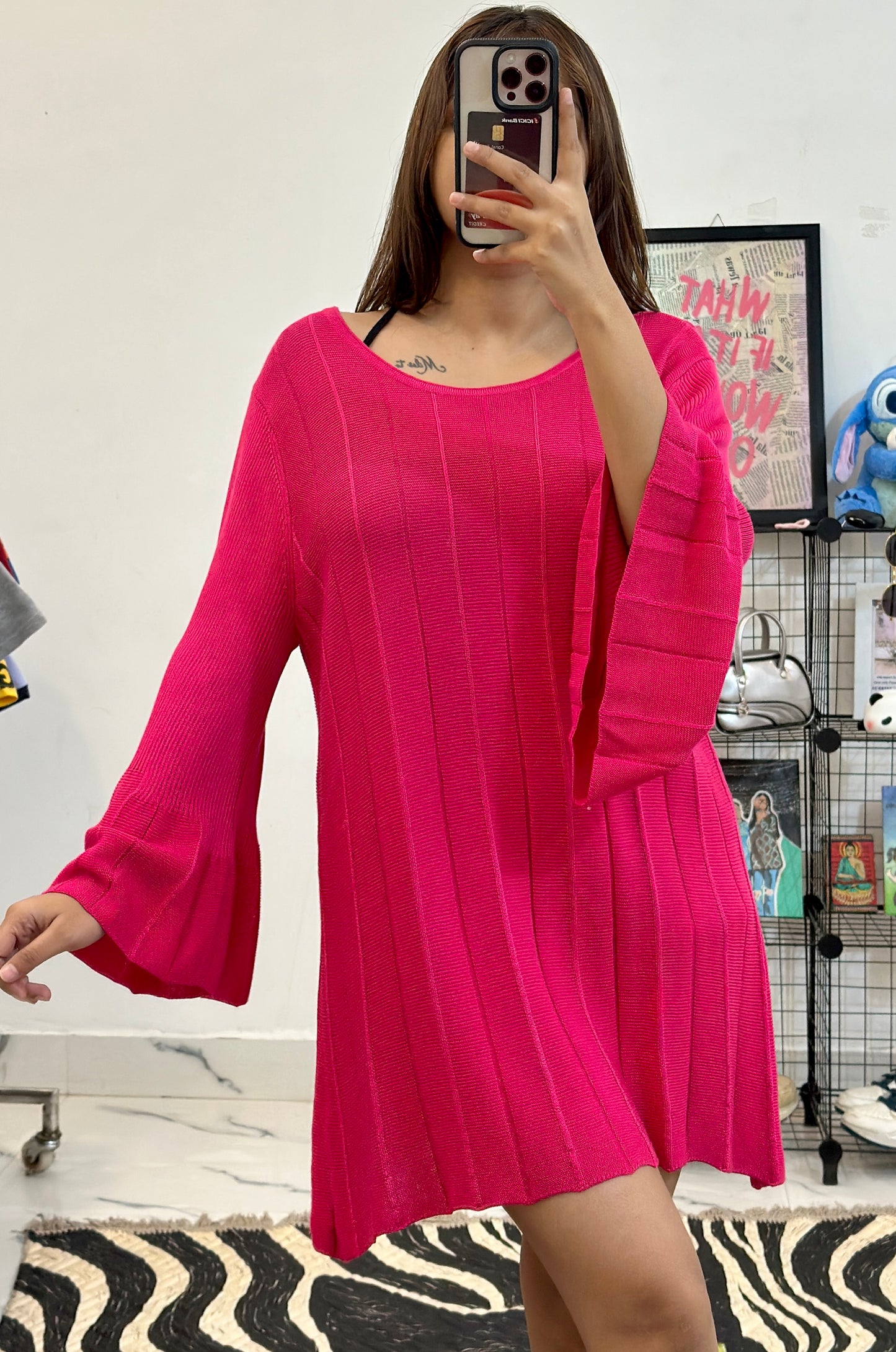 Pretty pink pullover (40-44)