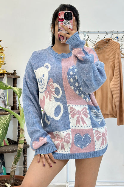Oversized Pinteresty sweater (44-46)
