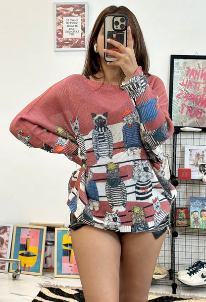 Oversized Korean sweater (40-42)