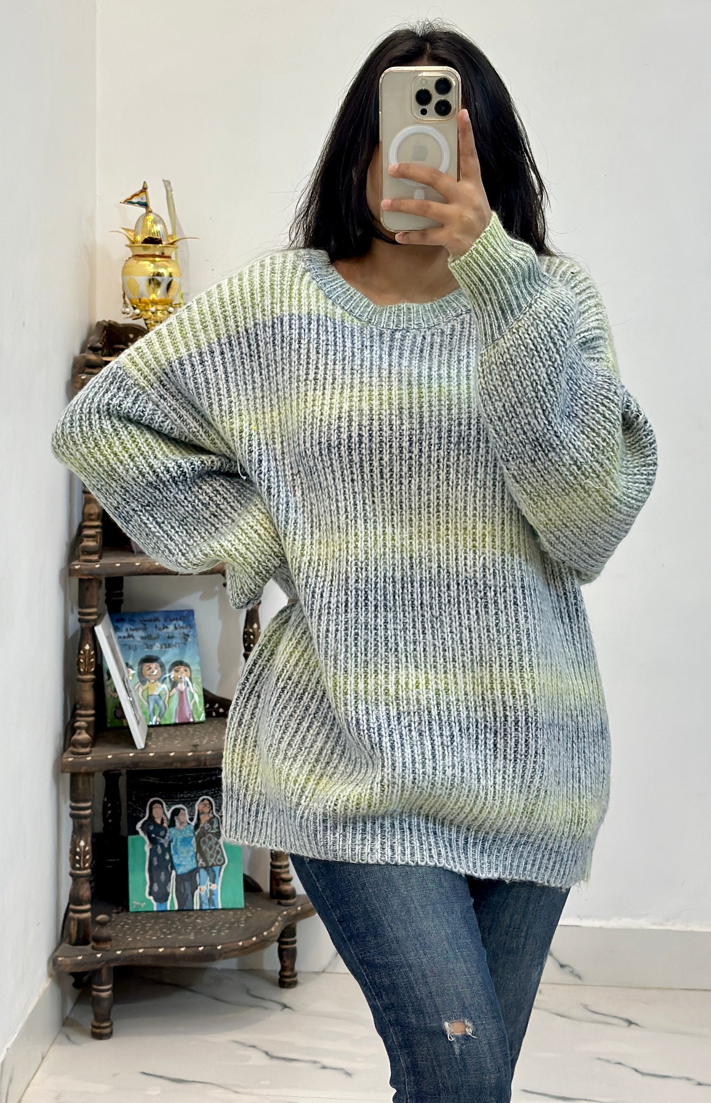Oversized Korean sweater (44-46)