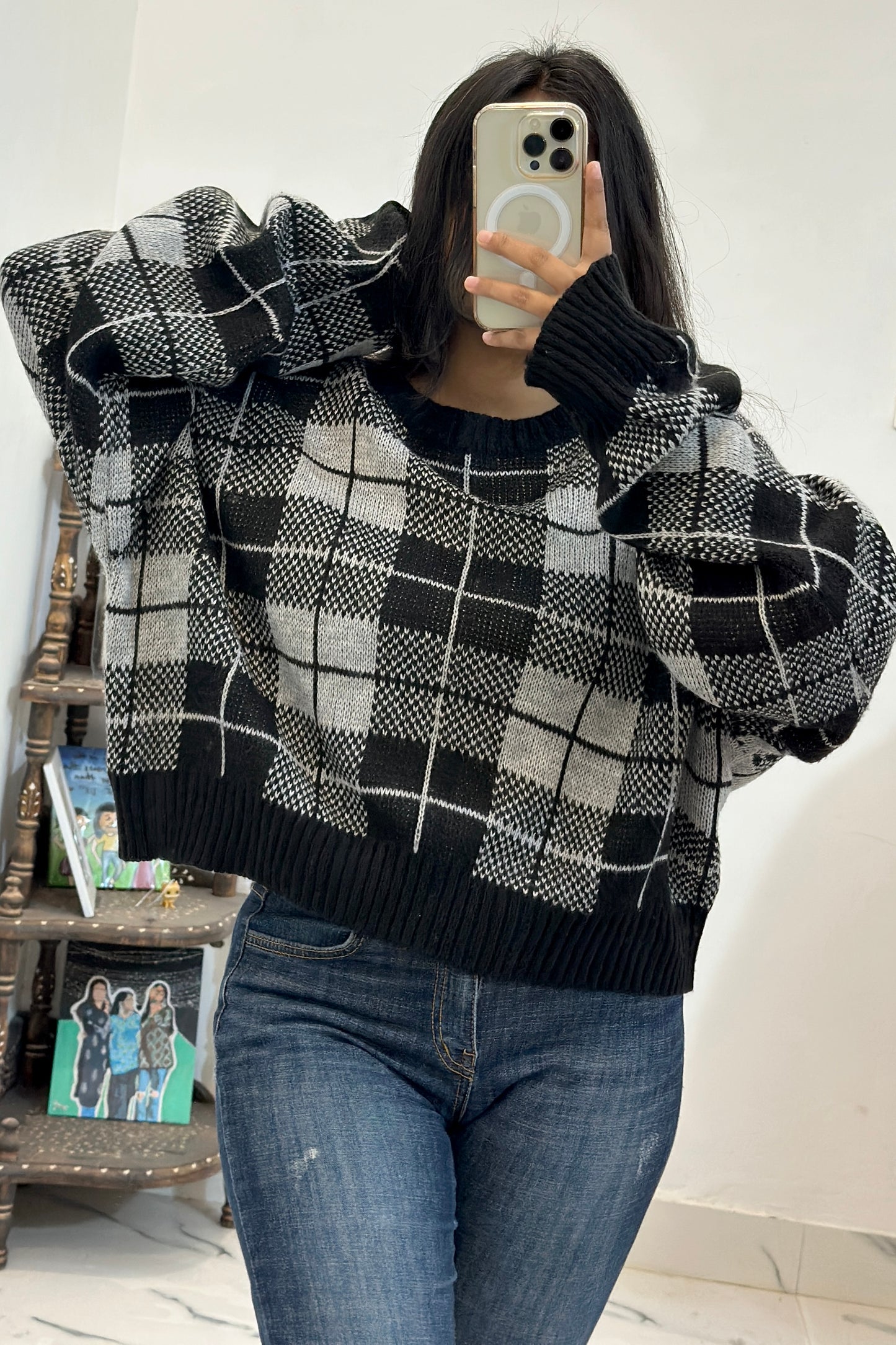 Oversized Korean sweater (46-48)