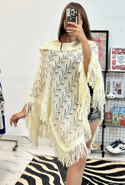 Crochet poncho