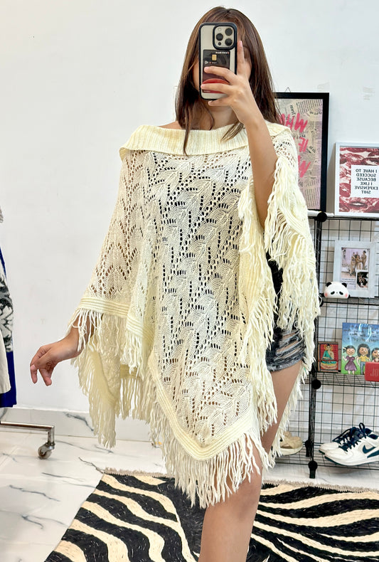 Crochet poncho