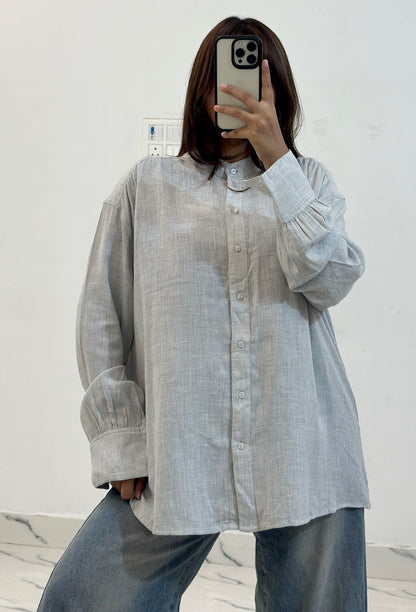 Oversized linen shirt (40-42)