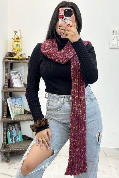 Woollen pretty muffler