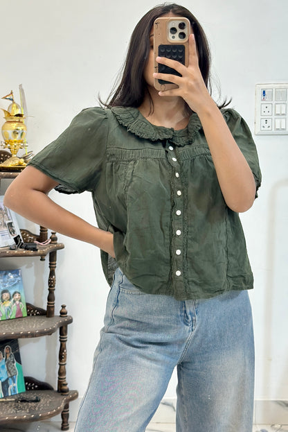 Pretty cotton top (36-38)