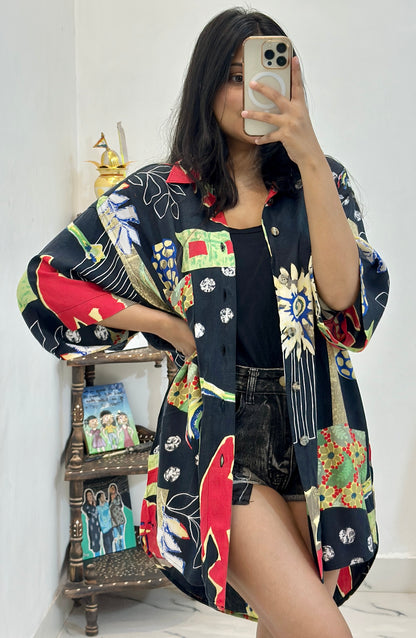 Oversized vintage shirt (46/48)