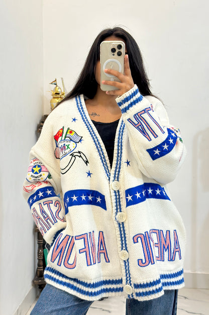 Heavy oversized cardigan (50-52)