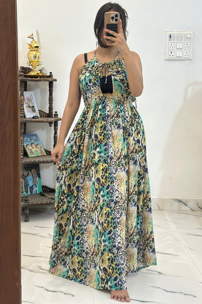 Pretty cotton dress (40-42)