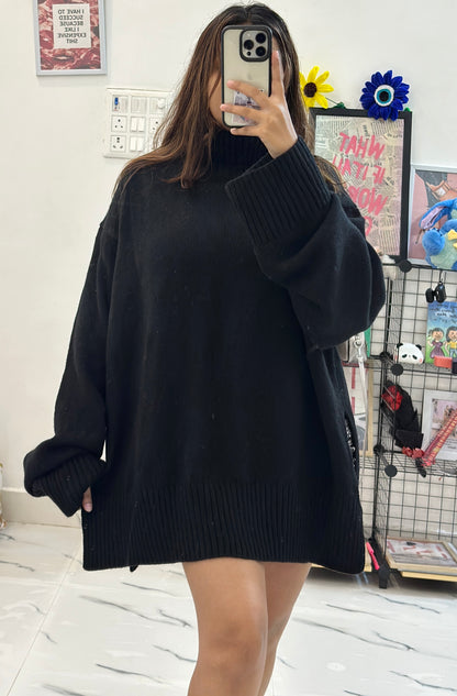 Oversized korean long sweater (44-48)