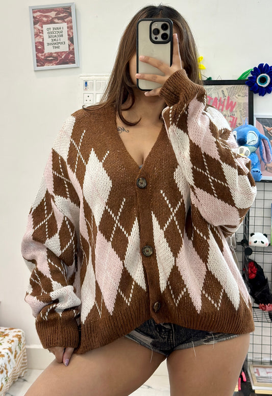 Oversized korean cardigan(42-44)