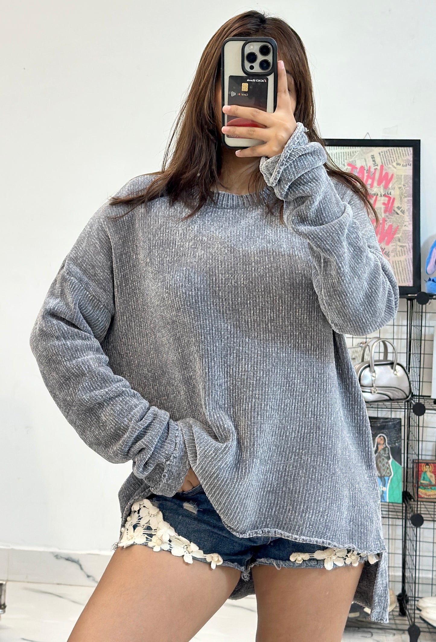 Oversized Korean sweater (42-44)