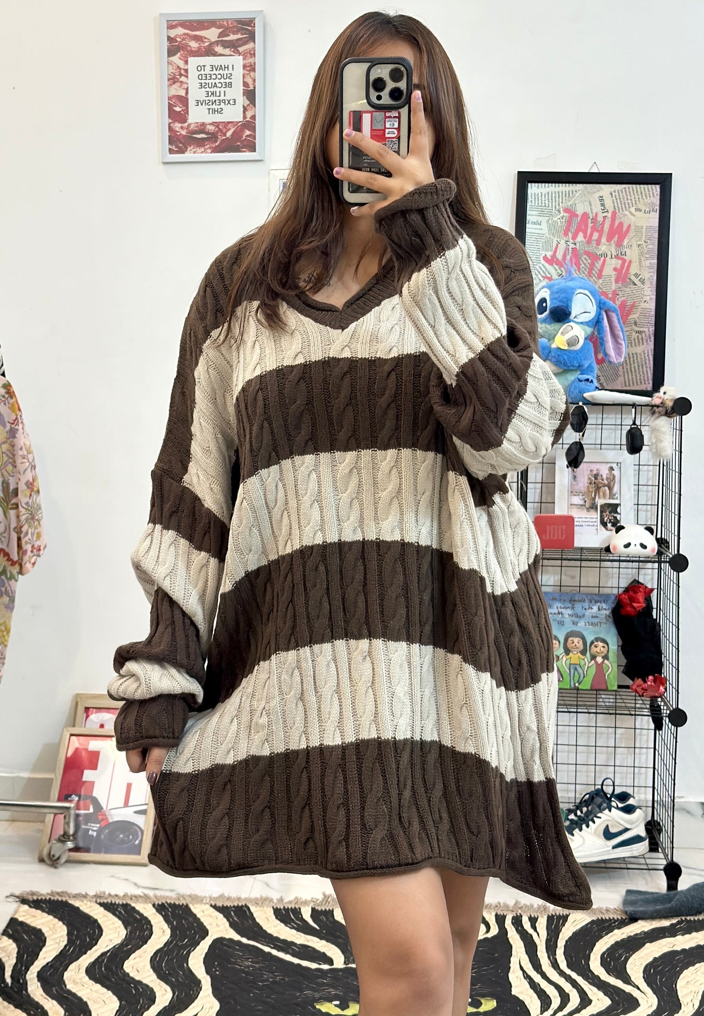Oversized Korean sweater (46-48)