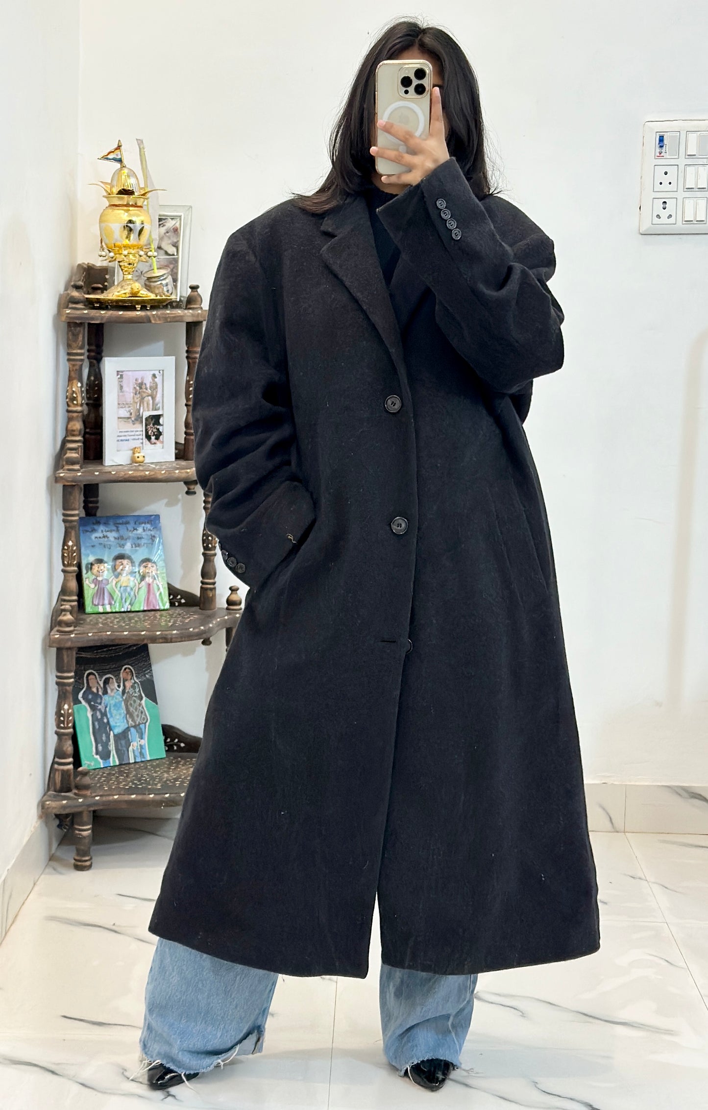 Heavy long coat (48-50)