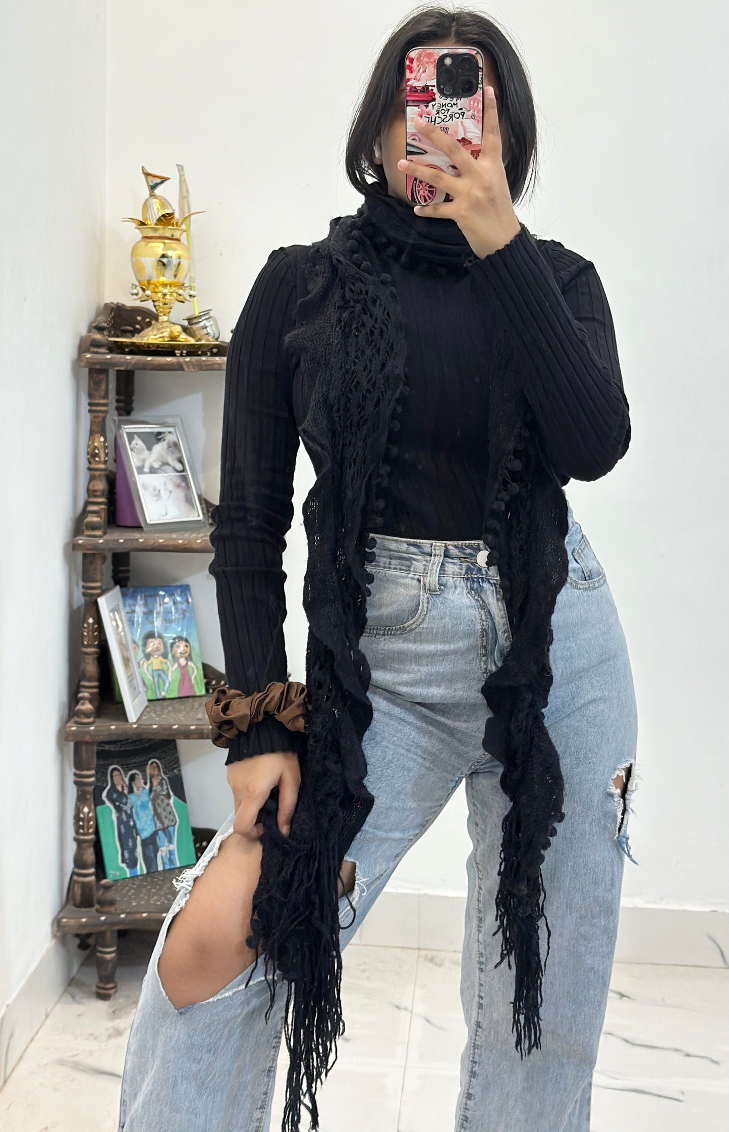 Woollen pretty muffler