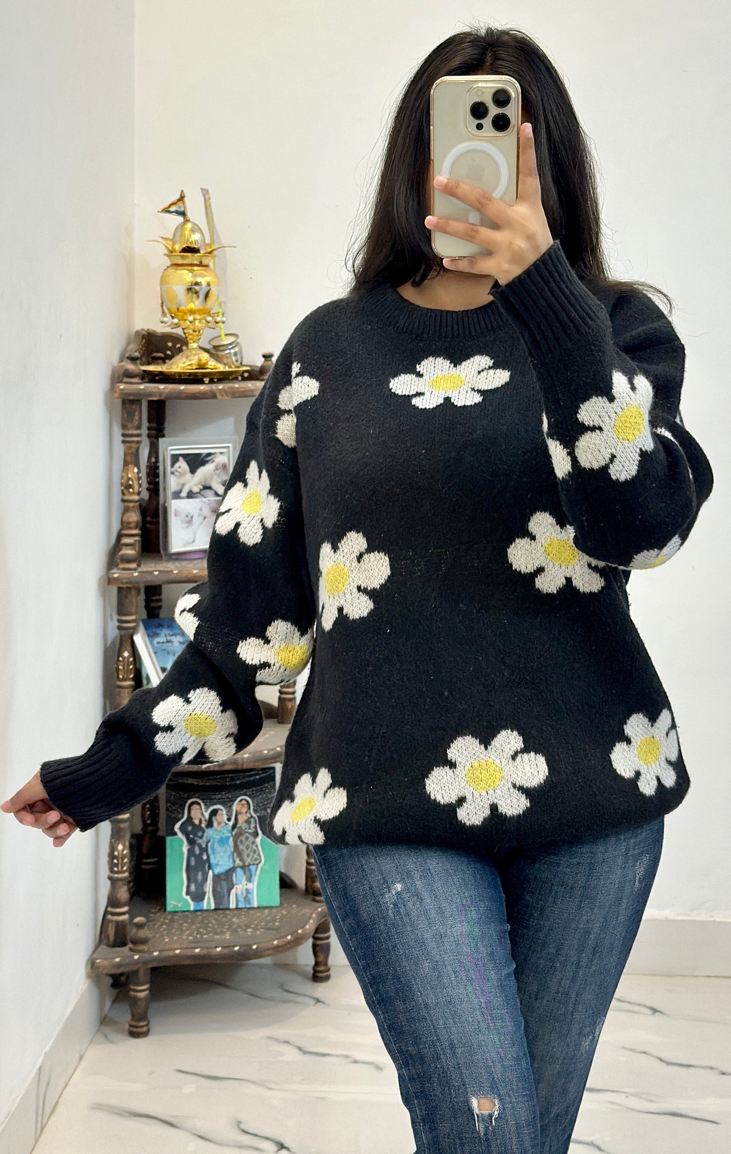 Oversized Korean sweater (38-40)