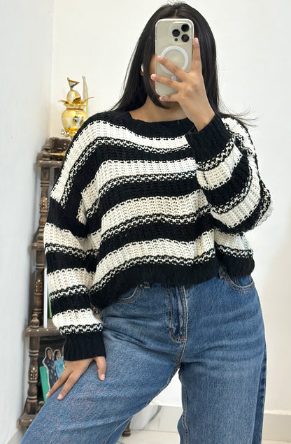 Oversized crop sweater (46-48)
