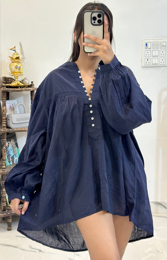 Oversized cotton top (46-48)