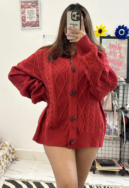 Oversized Korean cardigan (42-46)