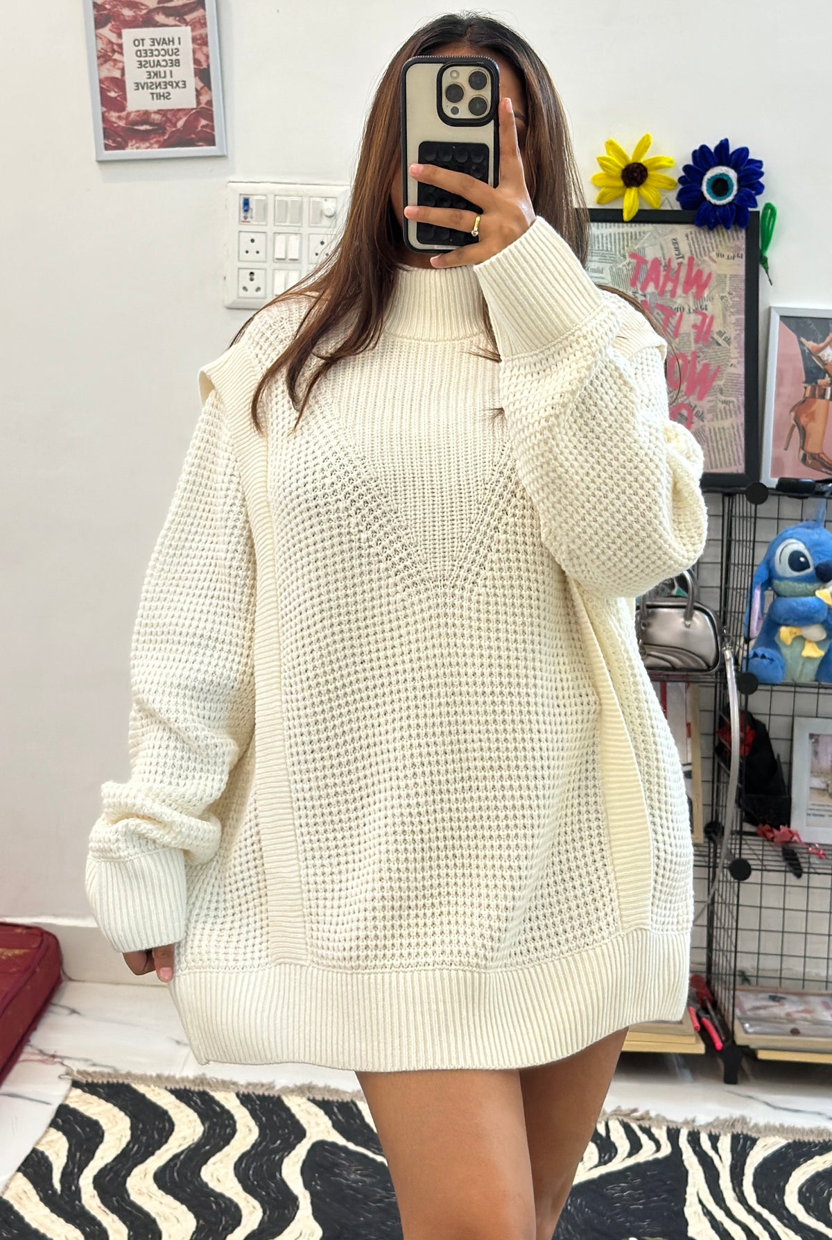 Oversized Korean sweater (40-46)