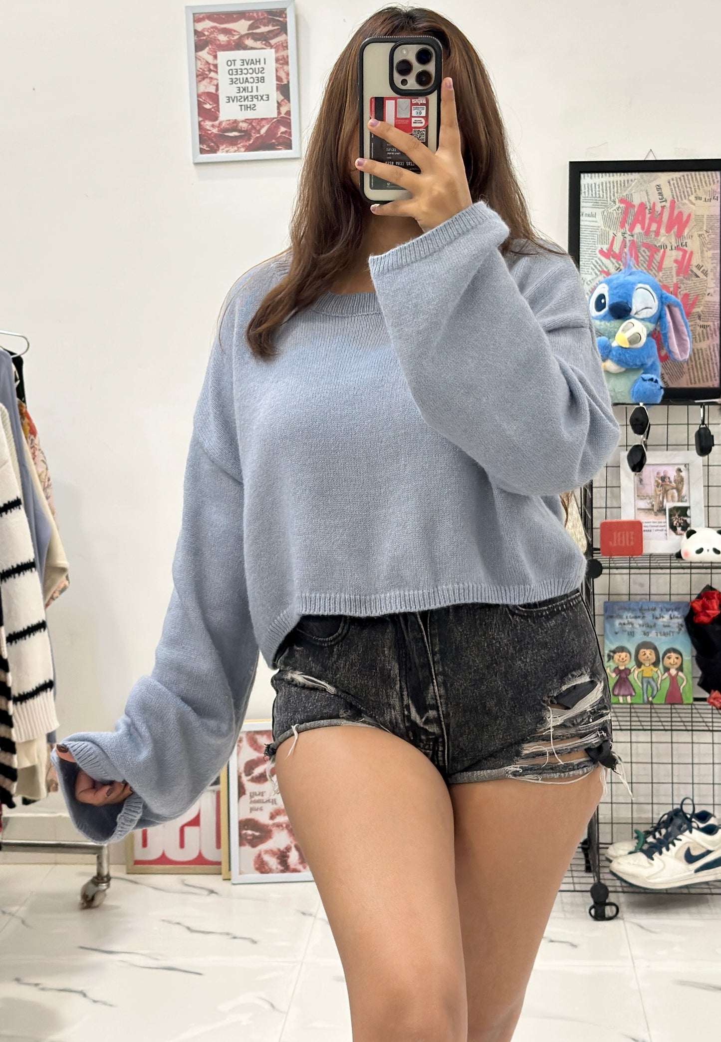 Oversized Korean sweater (46-48)